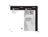 Amprobe AD105A Clamp Meter Manual de usuario