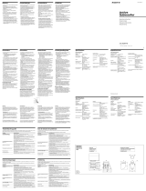 Sony XS-AW81P5 El manual del propietario