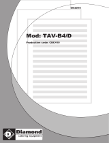 Diamond TAV-B4/D Manual de usuario
