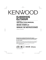 Kenwood Ez700SR Manual de usuario