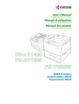 KYOCERA FS-3718M Manual de usuario