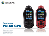 DeLorme Earthmate GPS PN-60 Guía de inicio rápido