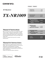ONKYO TX-NR1009 El manual del propietario