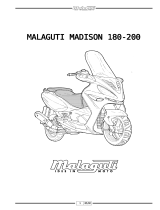 Malaguti MADISON 180 Manual de usuario