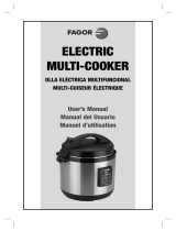Fagor Electric Multi-Cooker El manual del propietario