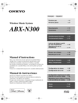 ONKYO ABX-N300 El manual del propietario