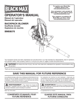 Black Max BM08570 Manual de usuario
