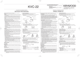 Kenwood KVC-22 El manual del propietario