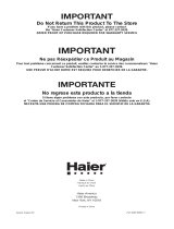 Haier HDB24VA Manual de usuario