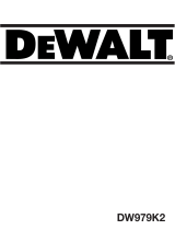 DeWalt DW979 Manual de usuario