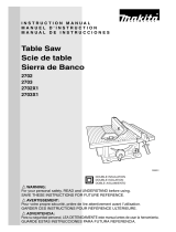 Makita 2702X1 El manual del propietario