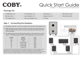 Coby DVD968 Guía de inicio rápido