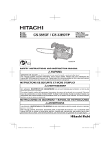 Hitachi Koki USA CS 33EDT Manual de usuario