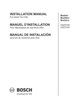 Bosch HGZIT301 Guía de instalación