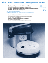 BD BBL Sensi-Disc Designer Dispenser Manual de usuario