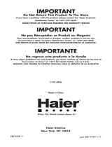 Haier BrewMaster HBF05E Manual de usuario