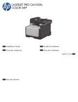 HP LASERJET PRO CM1415fn Guía de instalación