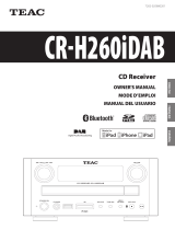 TEAC CR-H260iDAB El manual del propietario