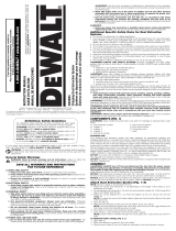 DeWalt DWH052 T 1 El manual del propietario