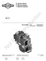 Simplicity MODEL 9 HS 475 525 SERIES Manual de usuario