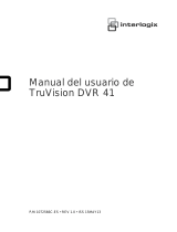 Interlogix TruVision DVR 41  (Spanish) Manual de usuario