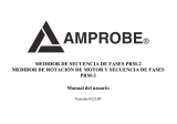 Amprobe PRM-2 & PRM-3 Phase Sequence Testers Manual de usuario