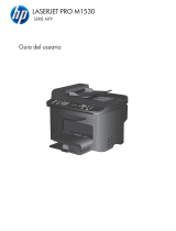 HP LaserJet Pro M1536 Multifunction Printer series El manual del propietario