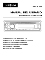 Insignia IN-CS102 Manual de usuario