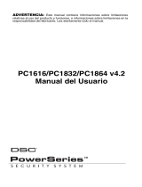 DSC PC1616 Manual de usuario