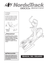NordicTrack 9600 El Trainerelliptical Manual de usuario