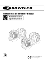 Bowflex Mancuernas SelectTech BD552i Owner's Manual & Workout Guide