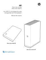 HP dt1000i Desktop Hard Drive Manual de usuario