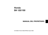 Honda SH 125 2006 El manual del propietario