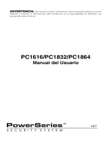 DSC Power Serie Manual de usuario