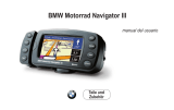 Garmin BMW Motorrad Navigator III Manual de usuario