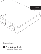 Cambridge Audio StreamMagic 6 V1/V2 Manual de usuario