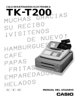Casio TK-T200 Manual de usuario