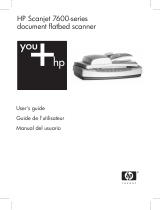 HP SCANJET 7650 DOCUMENT FLATBED SCANNER Manual de usuario