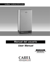 Carel humiSteam UE010 Manual de usuario