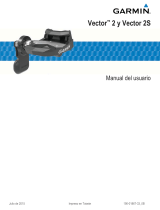 Garmin Vector 2S Manual de usuario