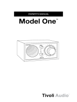 Tivoli Audio Model One El manual del propietario
