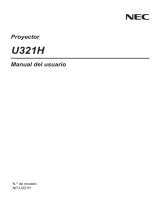 NEC U321H  El manual del propietario