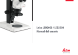 Leica Microsystems LED2000 Manual de usuario