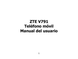 ZTE V791 Manual de usuario