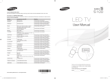 Samsung UN40H5100AH Manual de usuario