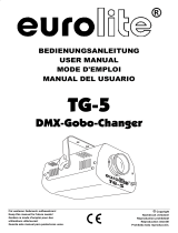 EuroLite TG-5 Manual de usuario