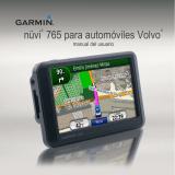 Garmin Nüvi 765 for Volvo Cars Manual de usuario