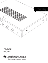 Cambridge Audio TOPAZ AM5 Manual de usuario