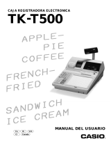 Casio TK-T500 Manual de usuario