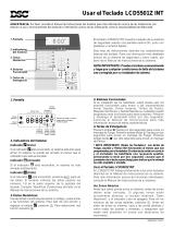 DSC LCD5501Z Manual de usuario